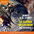 Couverture The Expanse, tome 2 : La Guerre de Caliban Editions Audiolib 2021