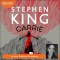 Couverture Carrie Editions Audiolib 2023