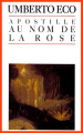 Couverture Apostille au "Nom de la rose" Editions Grasset 1985
