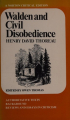 Couverture Walden and Civil Disobedience Editions W. W. Norton & Company 1966