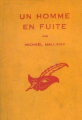 Couverture Un homme en fuite Editions Le Masque 1960