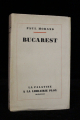 Couverture Bucarest Editions Plon 1990