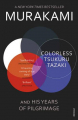 Couverture L'incolore Tsukuru Tazaki et ses années de pèlerinage Editions Vintage 2015