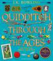 Couverture Le Quidditch à travers les âges, illustré Editions Bloomsbury 2020