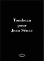 Couverture Tombeau pour Jean Sénac Editions Aden 2013