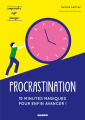 Couverture Procrastination : 15 minutes magiques pour enfin avancer ! Editions Mango 2019