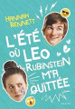 Couverture L'été où Leo Rubinstein m'a quittée Editions Rageot 2021