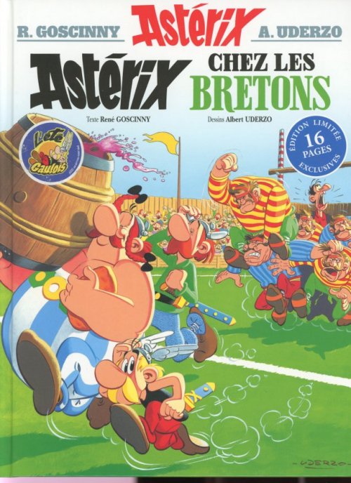 Couverture Astérix, tome 08 : Astérix chez les bretons