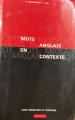 Couverture Mots anglais en contexte Editions Ophrys 2001