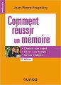 Couverture Comment réussir un mémoire Editions Dunod 2023
