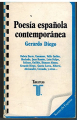 Couverture Poesia española contemporánea Editions Minotauro 1974