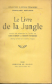 Couverture Le Livre de la Jungle Editions Mercure de France 1939