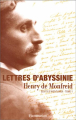 Couverture Ecrits d'un aventurier : Lettres d'Abyssinie Editions Flammarion 2000