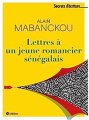 Couverture Lettres à un jeune romancier sénégalais  Editions Le Robert 2023