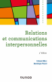 Couverture Relations et communications interpersonnelles Editions Dunod (Psycho Sup) 2020