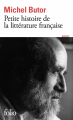 Couverture Petite histoire de la littérature française Editions Folio  2023