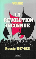 Couverture La Révolution inconnue Editions Belfond 1986