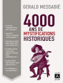 Couverture 4000 ans de mystifications historiques Editions Archipoche 2013