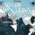 Couverture Steam Sailors, tome 1 : L'Héliotrope Editions Audiolib 2023