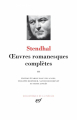 Couverture Oeuvres romanesques complètes tome III Editions Gallimard  (Bibliothèque de la Pléiade) 2014