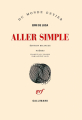 Couverture Aller simple Editions Gallimard  (Du monde entier) 2012