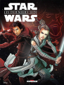 Couverture Star Wars (BD jeunesse), tome 8 : Les derniers Jedi Editions Delcourt (Contrebande) 2018