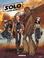 Couverture Star Wars (BD jeunesse) : Solo Editions Delcourt (Contrebande) 2019