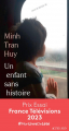 Couverture Un enfant sans histoire Editions Actes Sud 2022