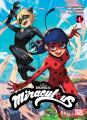 Couverture Miraculous : Ladybug & Chat noir (manga), tome 1  Editions Nobi nobi ! (Shônen) 2023