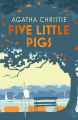 Couverture Cinq petits cochons Editions HarperCollins (Agatha Christie signature edition) 2023