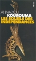Couverture Les soleils des indépendances Editions Points 1995