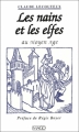 Couverture Les nains et les elfes au Moyen-Âge Editions Imago 1997