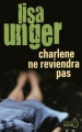 Couverture Charlène ne reviendra pas Editions Belfond (Noir) 2011