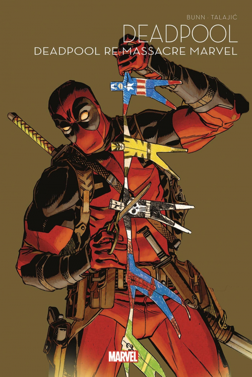 Couverture Deadpool Killogy, tome 4 : Deadpool re-massacre Marvel