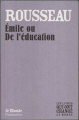 Couverture Émile ou de l'éducation Editions Flammarion / Le Monde (Les livres qui ont changés le monde) 2009