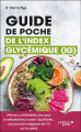 Couverture Guide de poche de l'index glycémique IG Editions Leduc.s 2022
