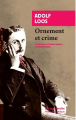 Couverture Ornement et crime Editions Rivages (Poche - Petite bibliothèque) 2015