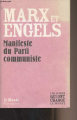 Couverture Manifeste du parti communiste Editions Flammarion 2010