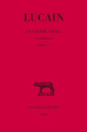 Couverture La Guerre civile (La Pharsale), tome 1 : Livres I-V Editions Les Belles Lettres (Collection des universités de France - Série latine) 2017