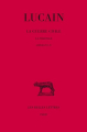 Couverture La Guerre civile (La Pharsale), tome 2 : Livres VI-X Editions Les Belles Lettres (Collection des universités de France - Série latine) 2022