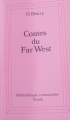 Couverture Contes du Far West Editions Stock 1988
