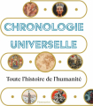 Couverture Chronologue Universelle Toute l'Histoire de l'Humanité Editions Flammarion 2022