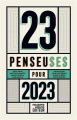 Couverture 23 penseuses pour 2023 Editions Philosophie Magazine 2023