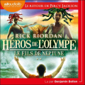 Couverture Héros de l'Olympe, tome 2 : Le Fils de Neptune Editions Audiolib 2023