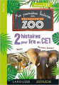 Couverture Mes premières lectures avec Une saison au zoo : 2 histoires pour lire en CE1 Editions Larousse 2023