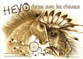 Couverture Heyo danse avec les chevaux Editions Couleur Corbeau 2017