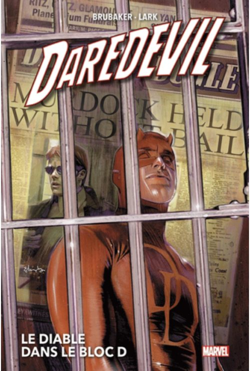 Couverture Daredevil par Brubaker, tome 1 : Le Diable en Cavale