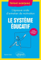 Couverture L'épreuve orale d'entretien de motivation - Le système éducatif Editions Ellipses 2022