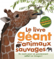 Couverture Le livre géant des animaux sauvages Editions Gallimard  (Jeunesse) 2014