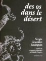 Couverture Des os dans le désert Editions de L'Ogre 2023